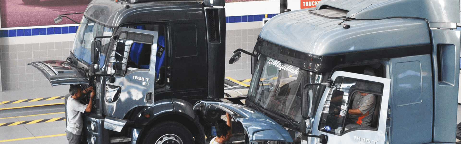 Ford Trucks yetkili servisinde motor bakımı