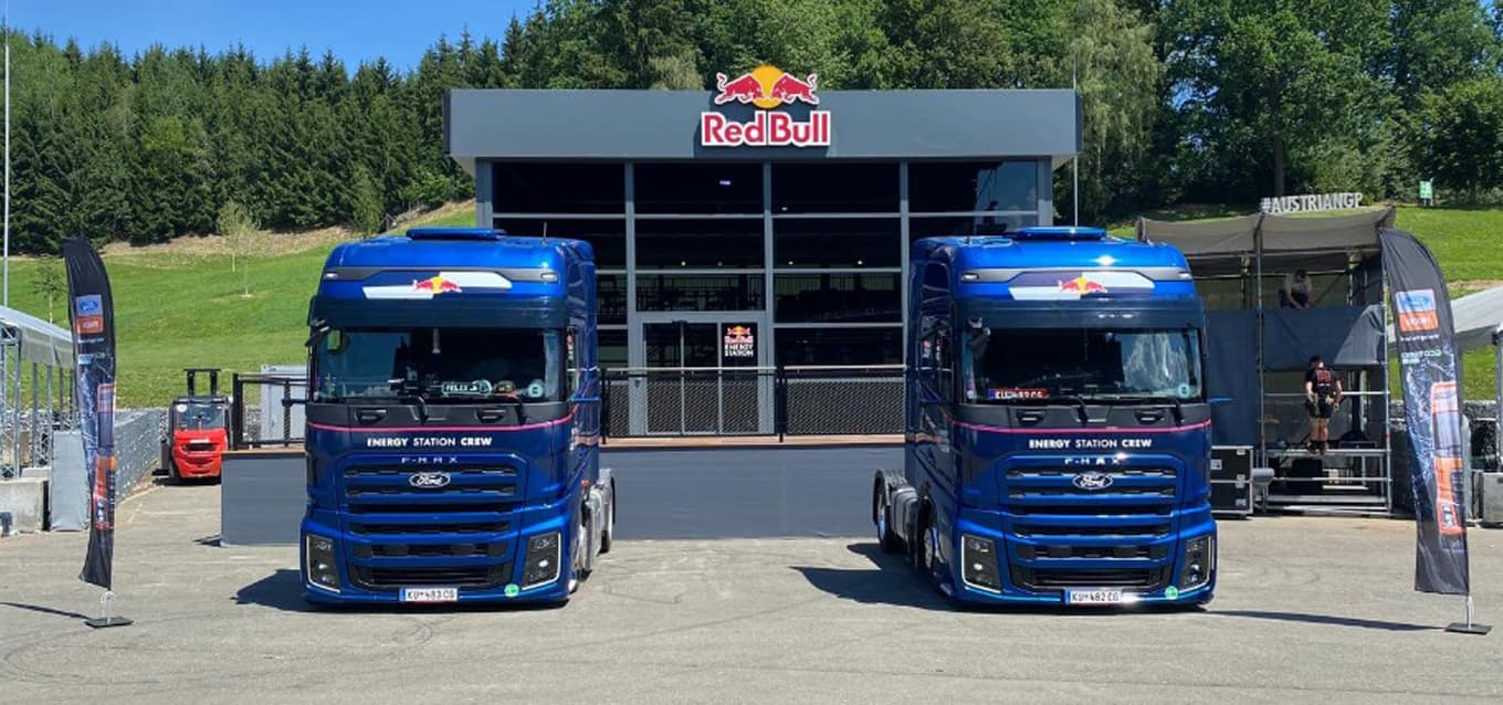 Ford Trucks Avusturya, Red Bull operasyonuna 23 F-MAX teslim etti